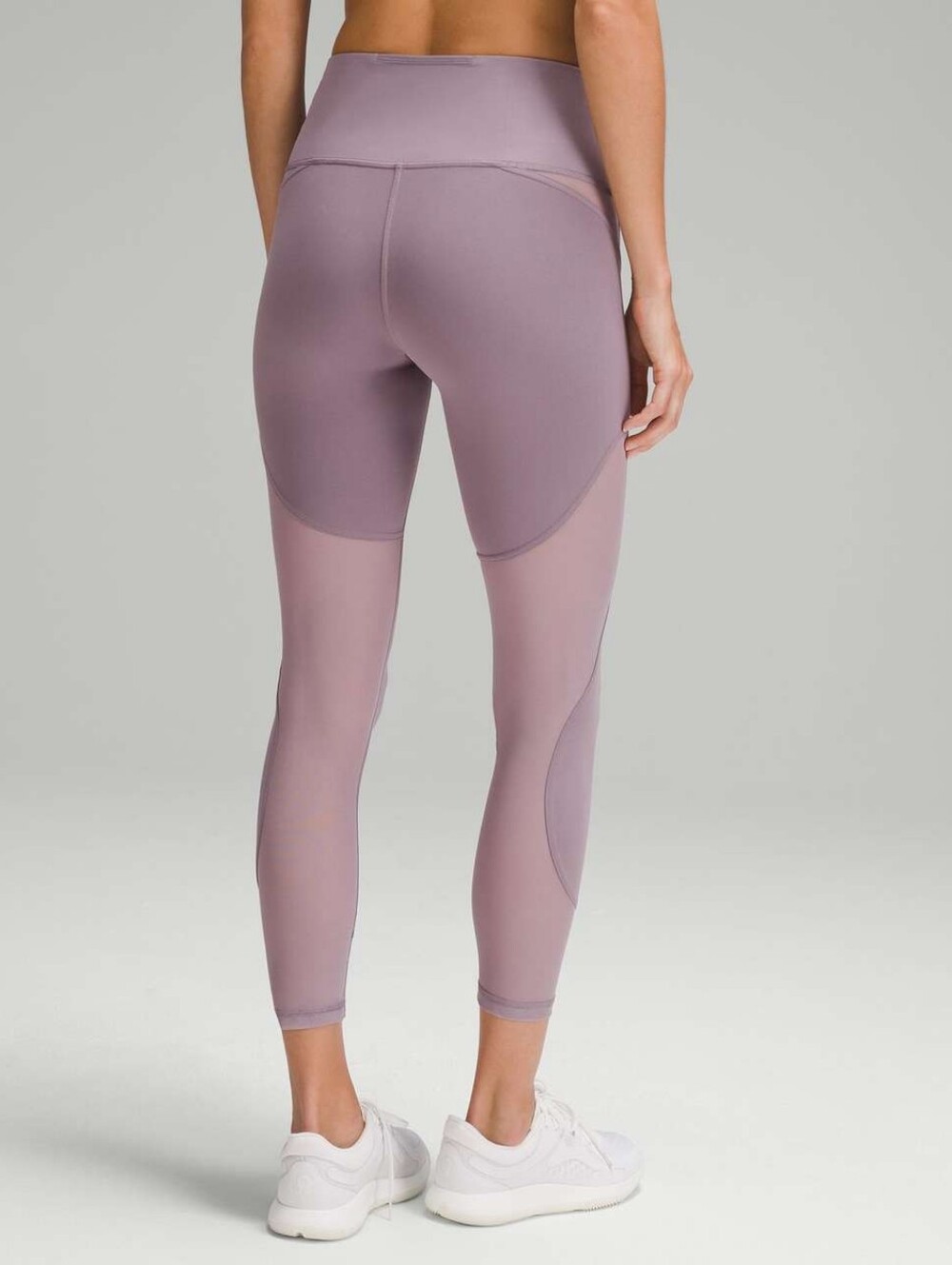 Lululemon Wunder Under Train Mesh Panel High Rise 25"